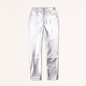 Curve Love Vegan Leather 90s Relaxed Pant